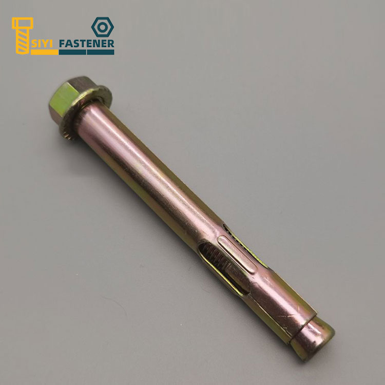 Why Choose a Carbon Steel Yellow Zinc Plated Sleeve Anchor with Flange Nut?