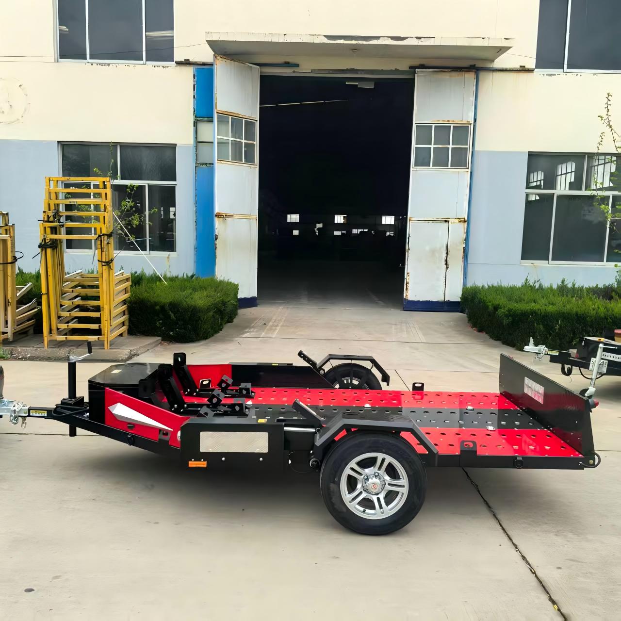 Top Features of the Best Model 190 Remote Control Hydraulic Lift 3-Bike Motorcycle Trailer from a Leading Company